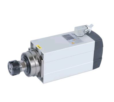 اسپیندل 2.2 کیلووات hqd اچ کیو دی مدل GDF46-18Z هوا خنک (220V/2.2KW/ER25/18000RPM)